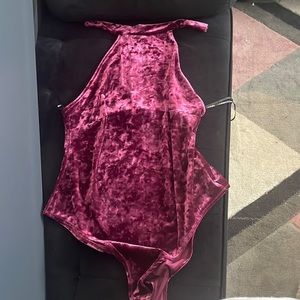 Forever 21+ Velvet bodysuit